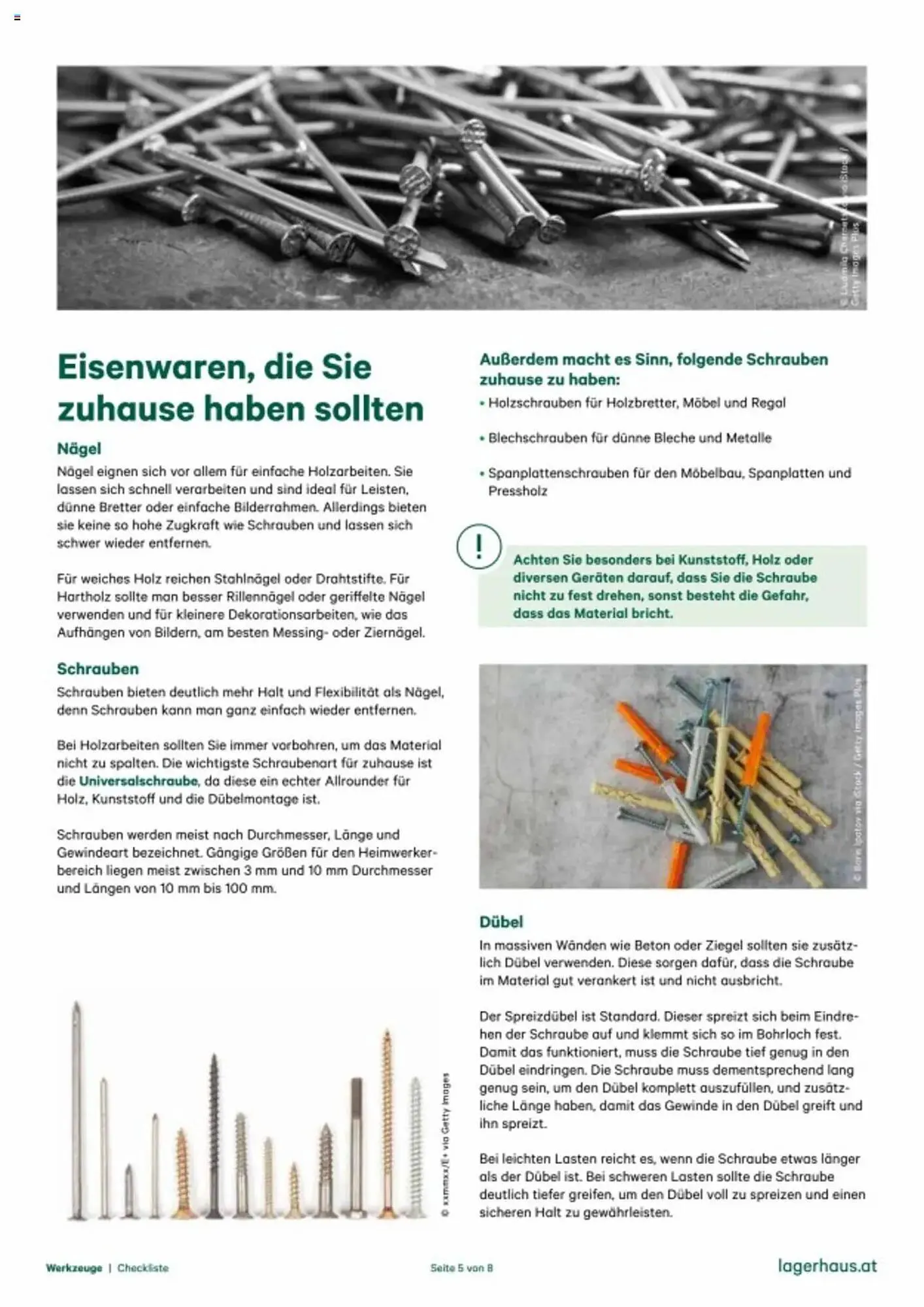 Lagerhaus Flugblatt von 6. August bis 31. Dezember 2025 - Flugblätt seite 5