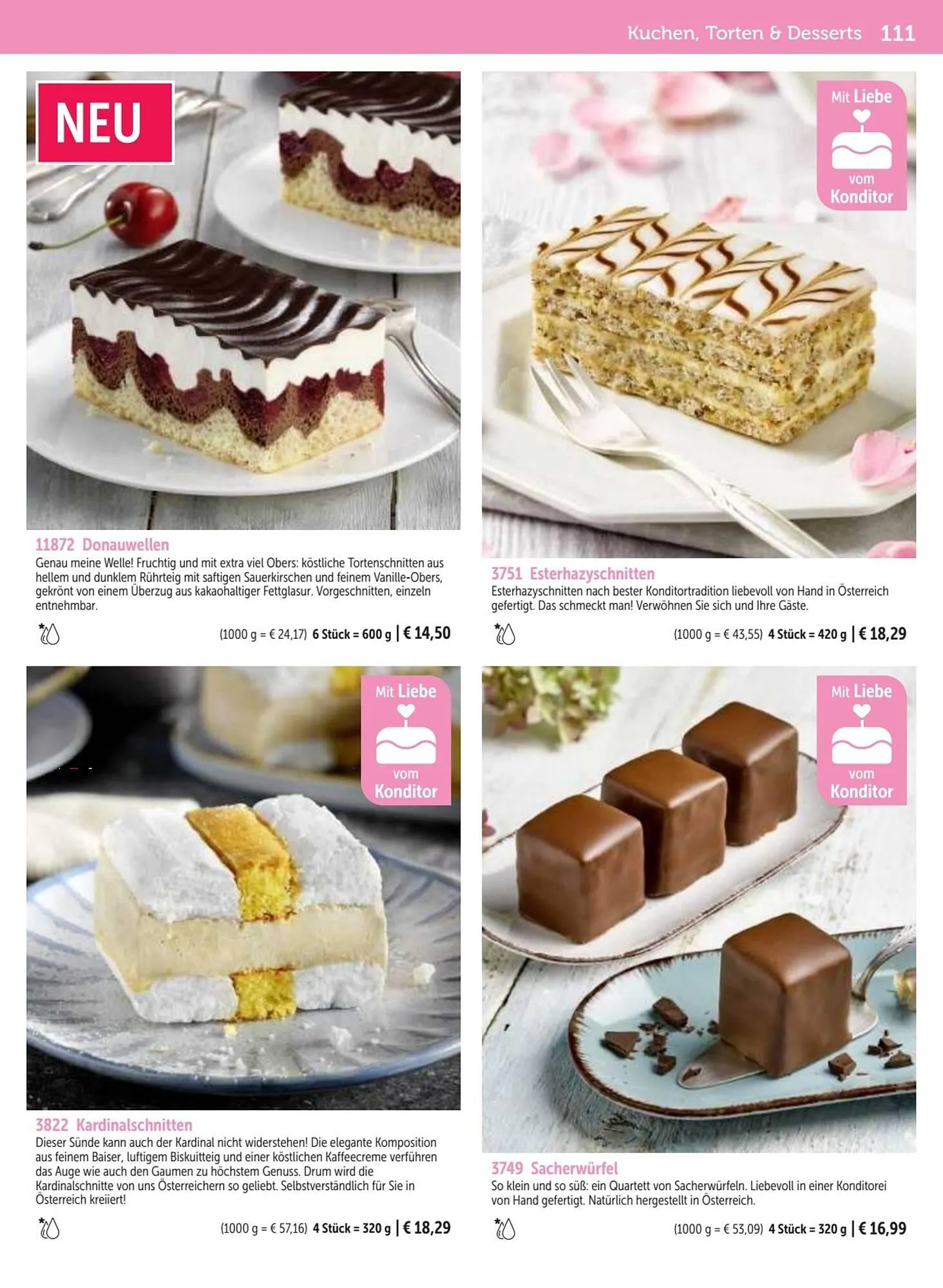 Bofrost Flugblatt von 25. September bis 29. Februar 2024 - Flugblätt seite 111