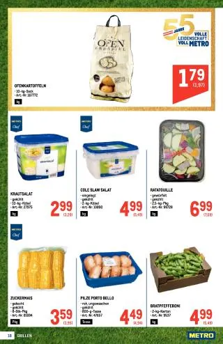 METRO Flugblatt Food - Profi von 11. Juni bis 24. Juni 2026 - Flugblätt seite  18
