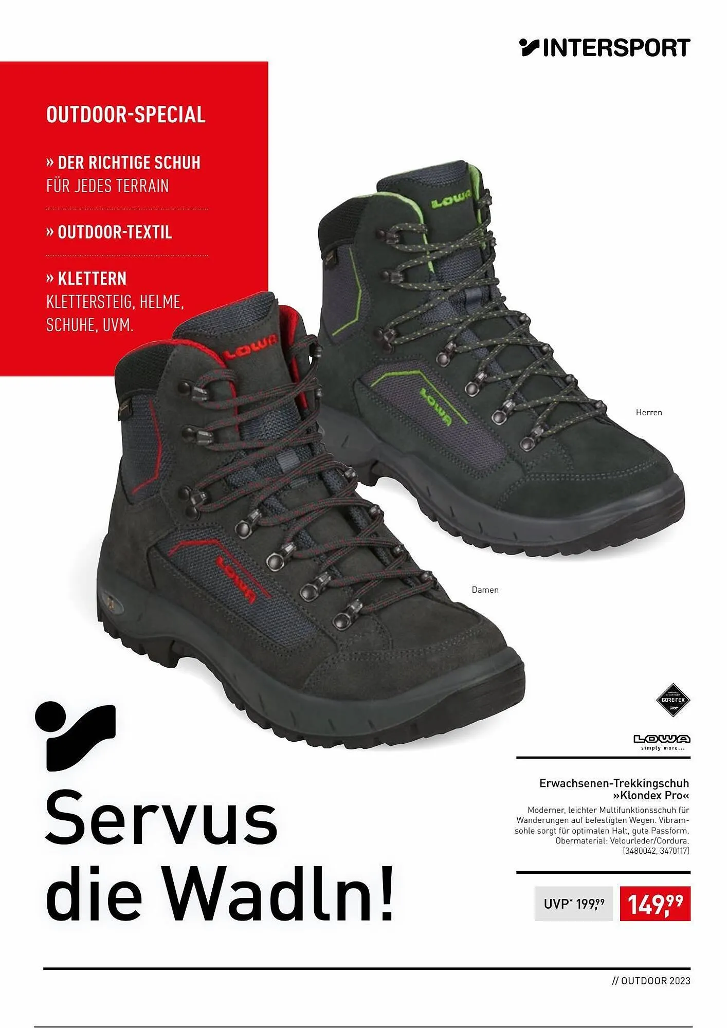 Intersport Flugblatt von 17. Juli bis 31. Dezember 2023 - Flugblätt seite  1