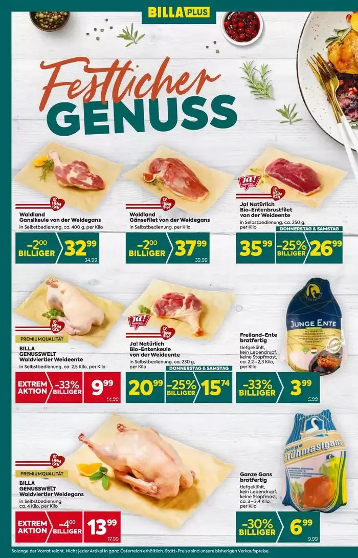 Vorschau BILLA PLUS Wien KW44 von 29. Oktober bis 12. November 2024 - Flugblätt seite  6