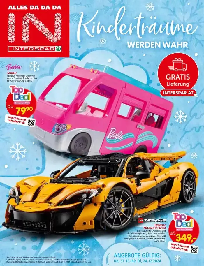 Tolles Angebot für alle Kunden von 29. Oktober bis 12. November 2024 - Flugblätt seite 1