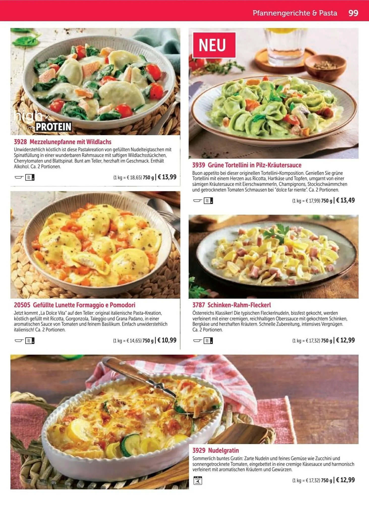 Bofrost Katalog von 13. September bis 6. März 2026 - Flugblätt seite  99