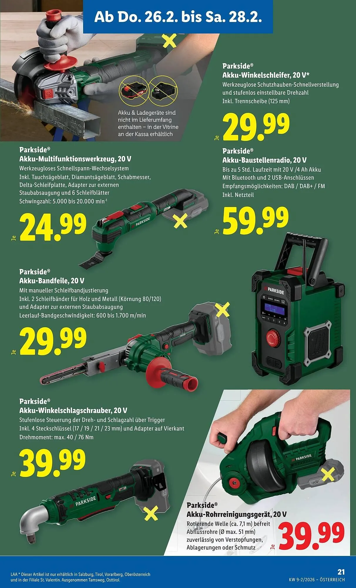 Lidl Flugblatt von 26. Februar bis 5. März 2026 - Flugblätt seite  23