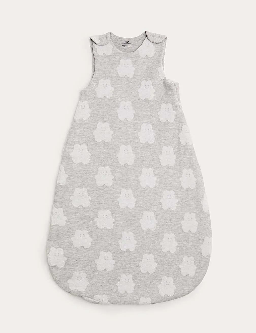 Gemusterter Schlafsack aus Baumwollmischgewebe mit Tog-Wert 2,5 (0–36 Monate)