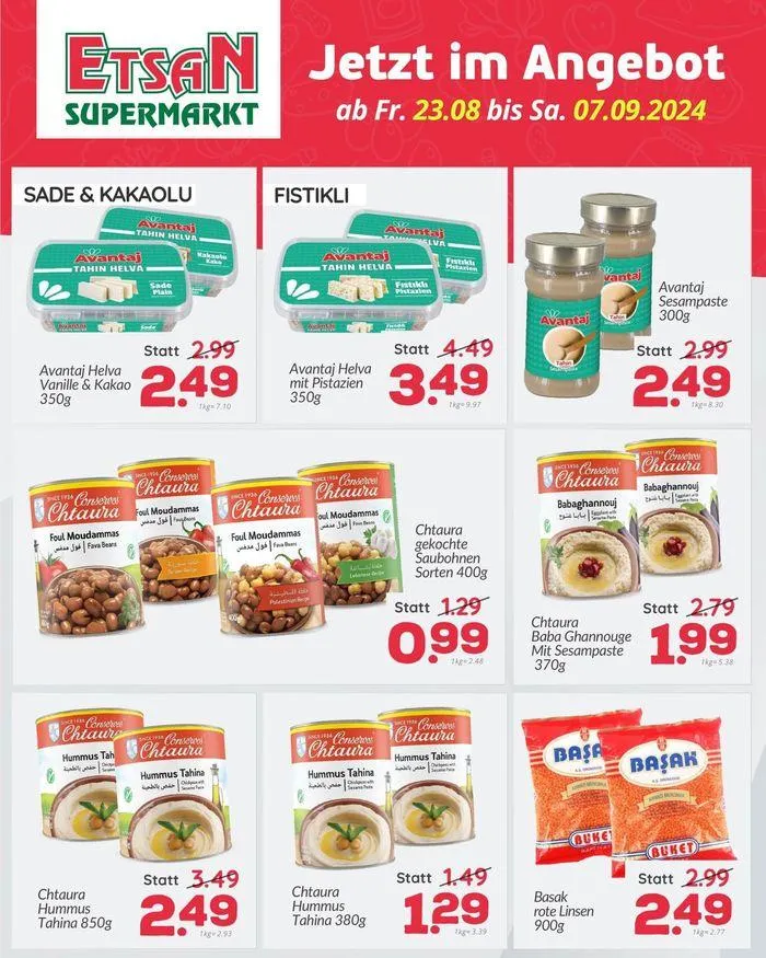 ETSAN Aktuelle Angebote von 31. August bis 14. September 2024 - Flugblätt seite  6