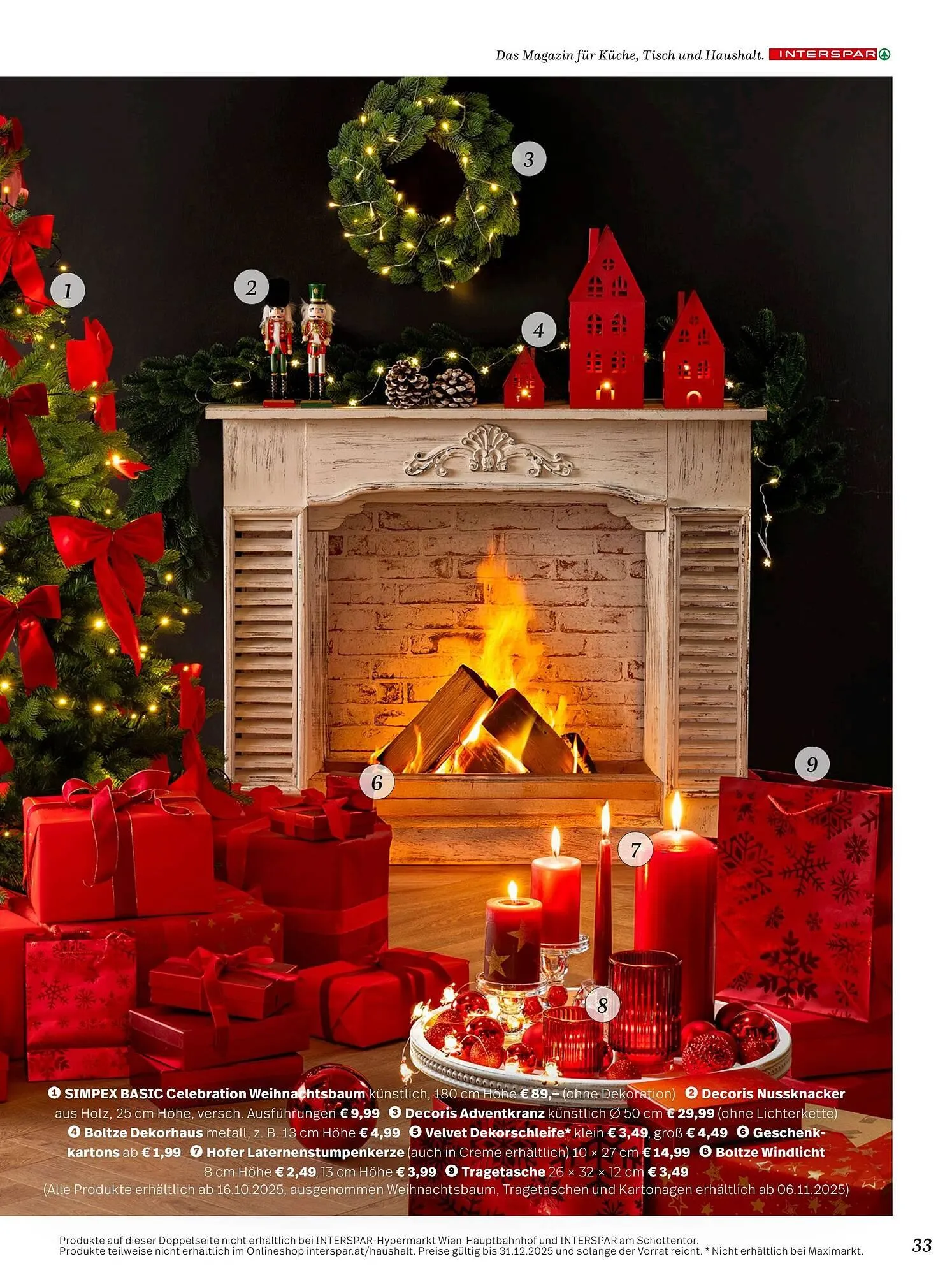 Maximarkt Flugblatt von 29. September bis 1. Jänner 2026 - Flugblätt seite 33