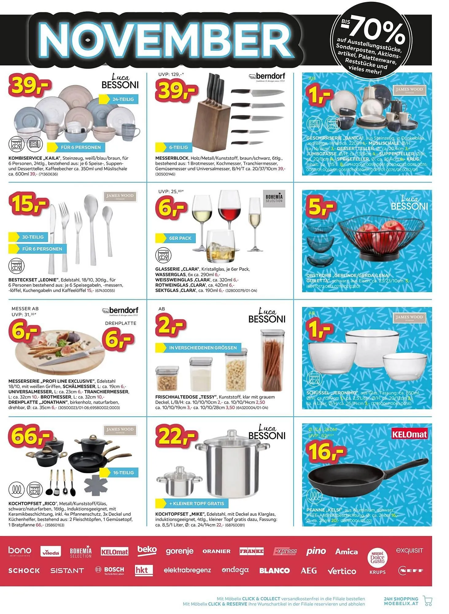 Möbelix Prospekt von 4. November bis 11. November 2025 - Flugblätt seite 23