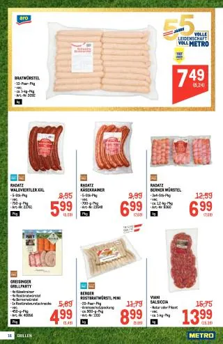 METRO Flugblatt Food - Profi von 11. Juni bis 24. Juni 2026 - Flugblätt seite  16