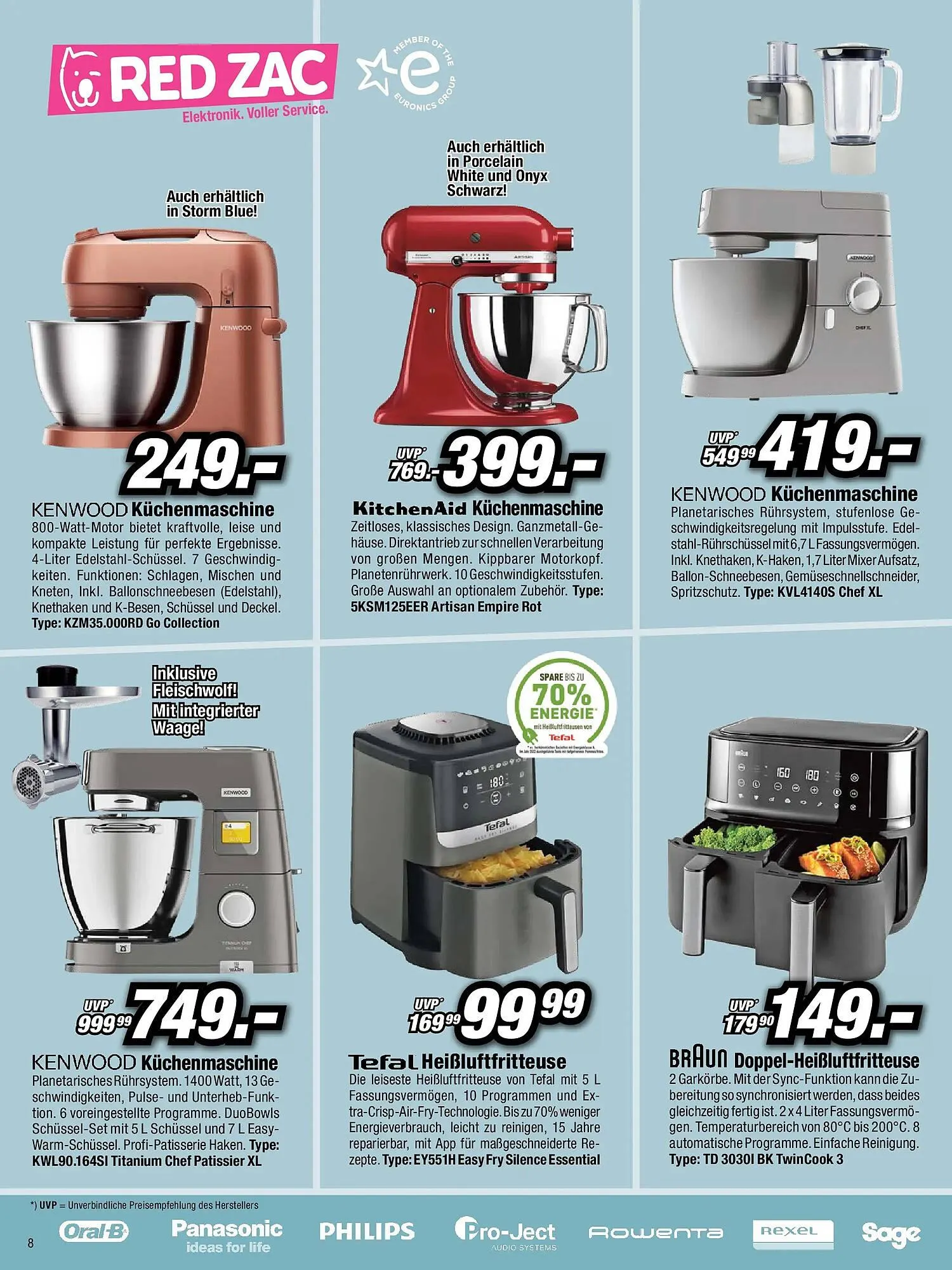 Red Zac Flugblatt von 26. Dezember bis 14. Jänner 2026 - Flugblätt seite  8