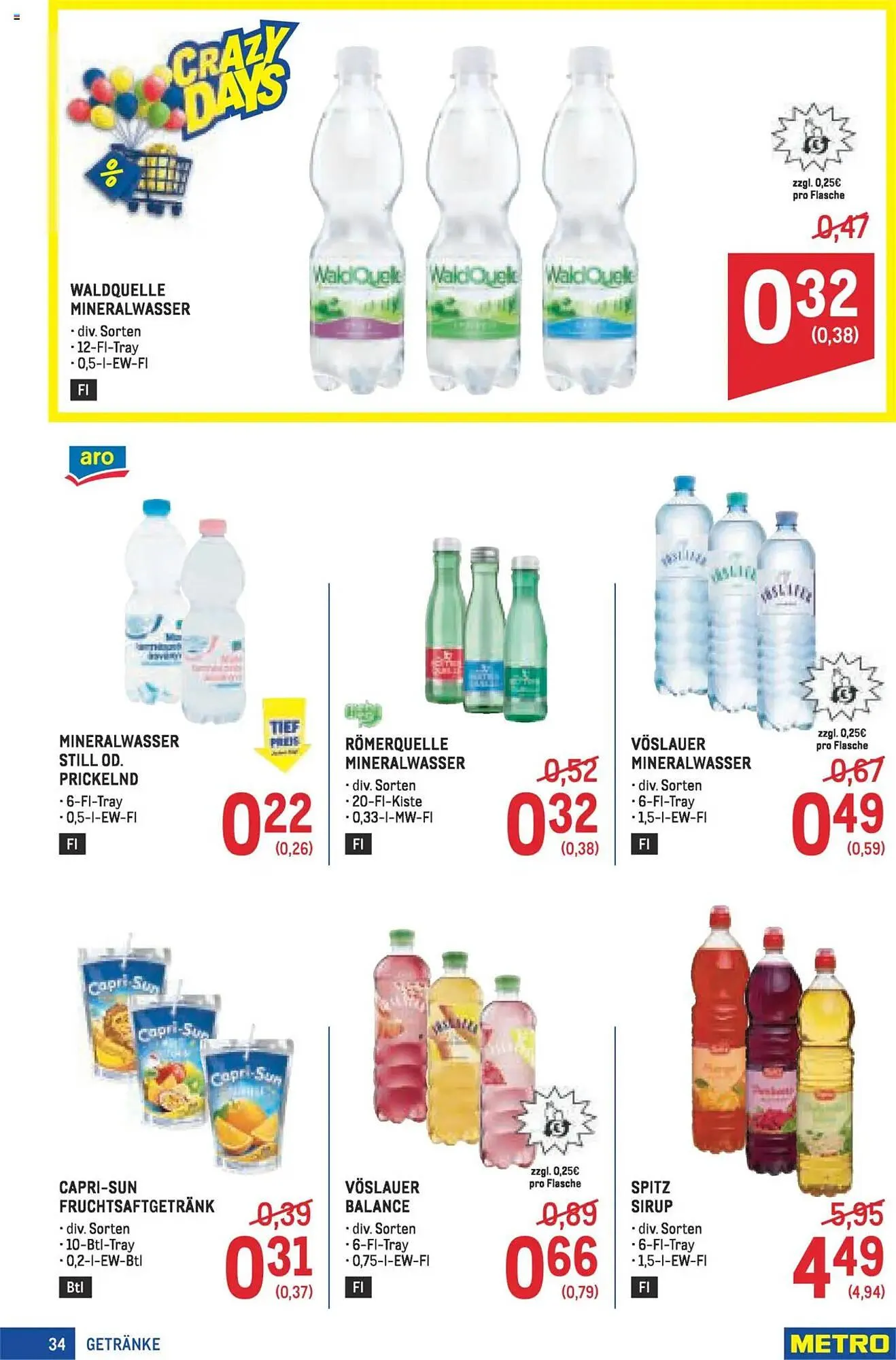 Metro Flugblatt von 16. Oktober bis 29. Oktober 2025 - Flugblätt seite 34