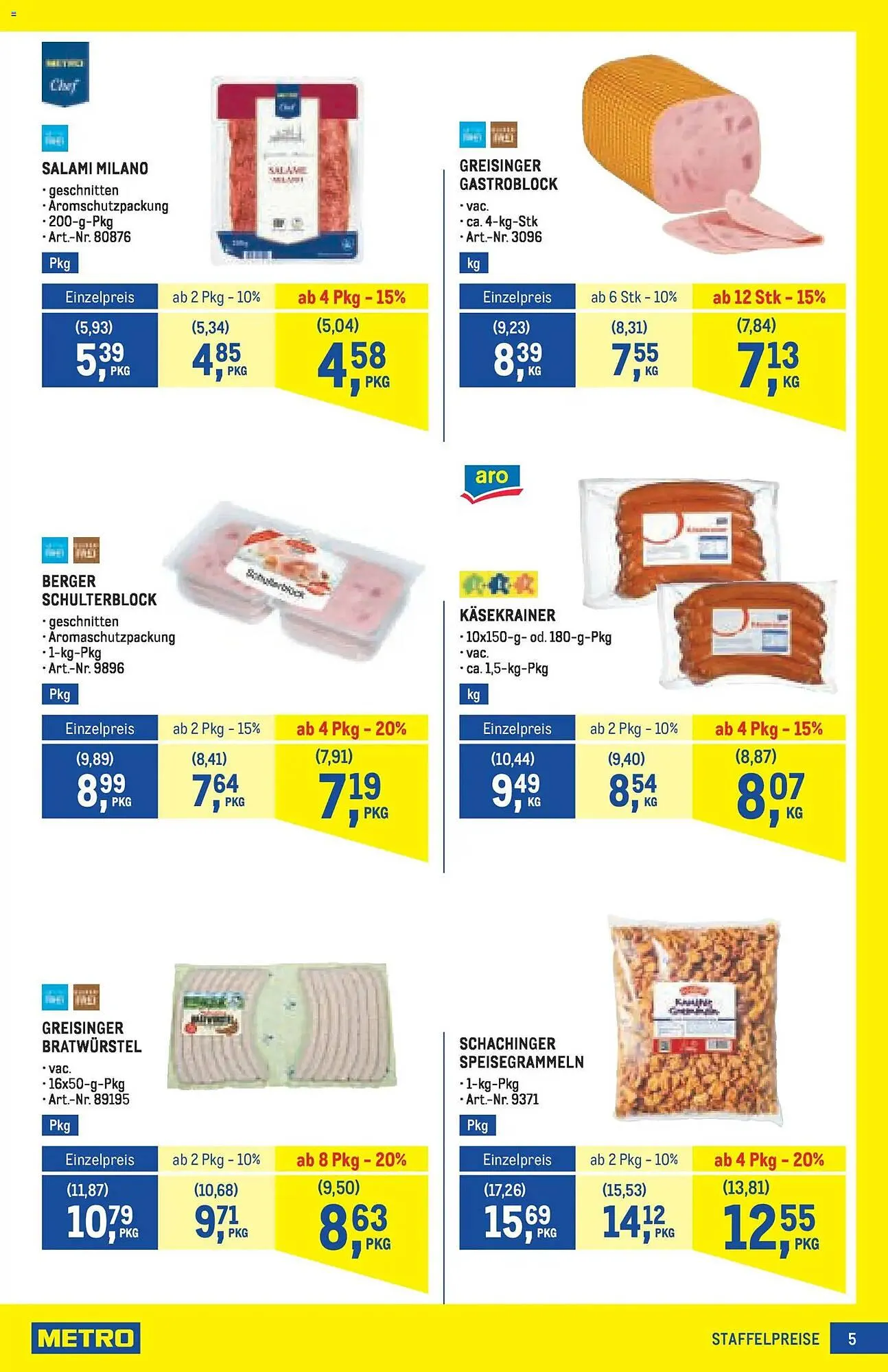 Metro Flugblatt von 27. November bis 10. Dezember 2025 - Flugblätt seite  5