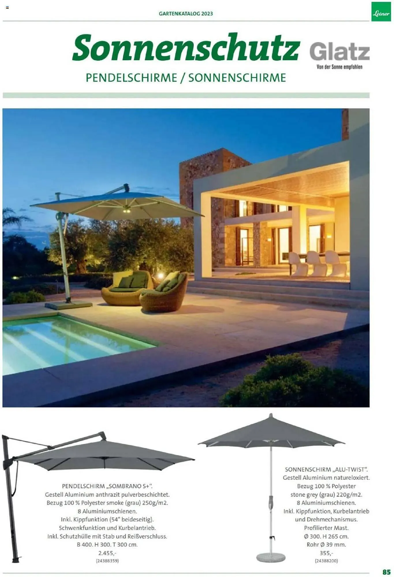 Leiner Flugblatt von 3. Februar bis 31. August 2023 - Flugblätt seite 85