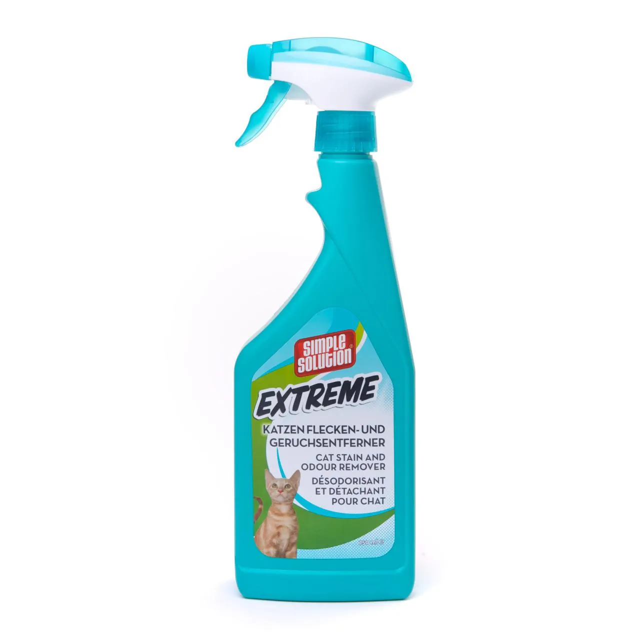 Simple Solution Extreme Katzen Flecken- und Geruchsentferner Katzen Hygiene 750 ml