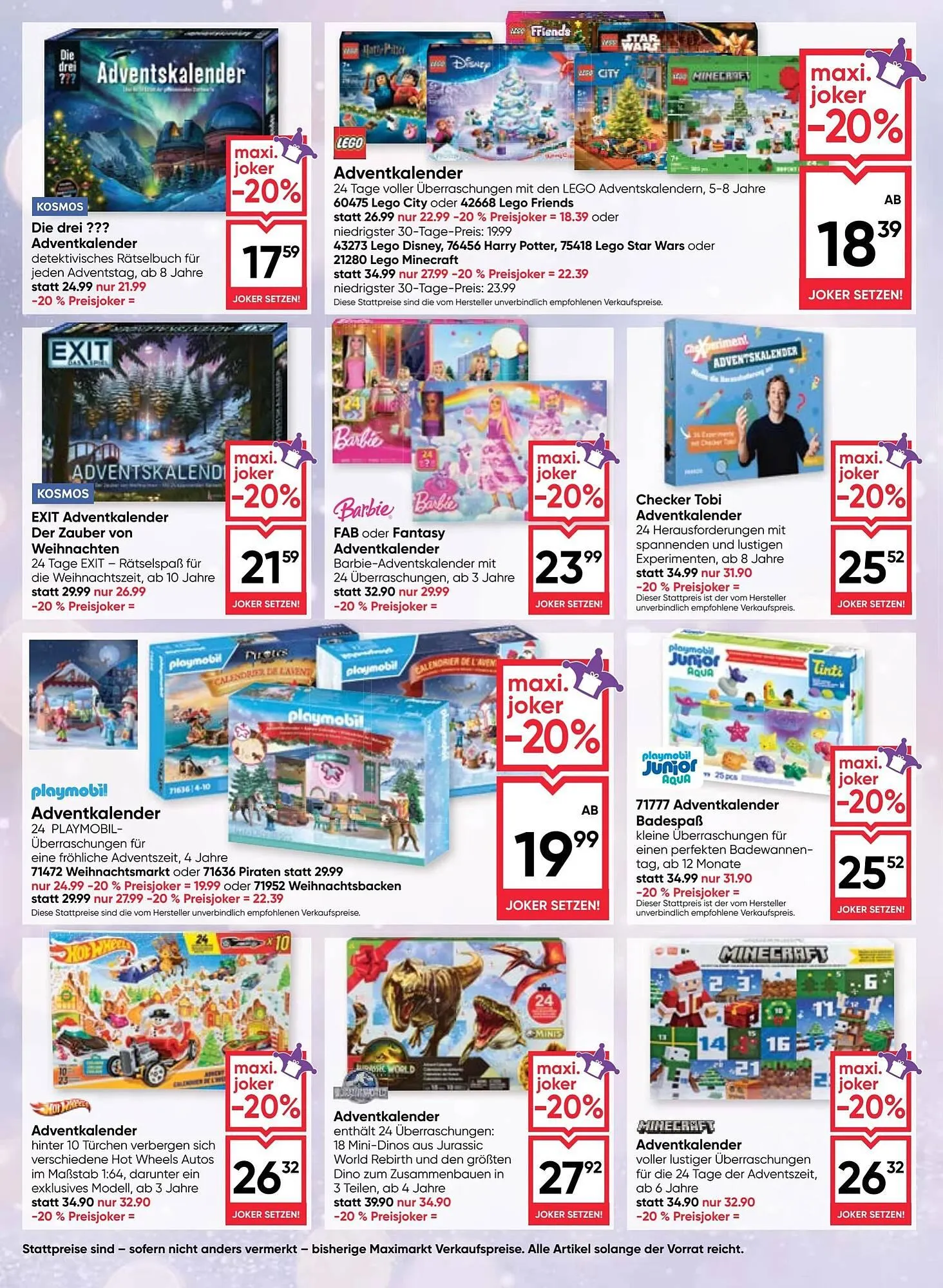 Maximarkt Flugblatt von 6. November bis 12. November 2025 - Flugblätt seite 22