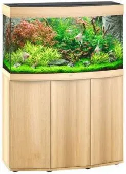 JUWEL Vision 180 Liter LED Aquarium- Schrankkombination helles Holz