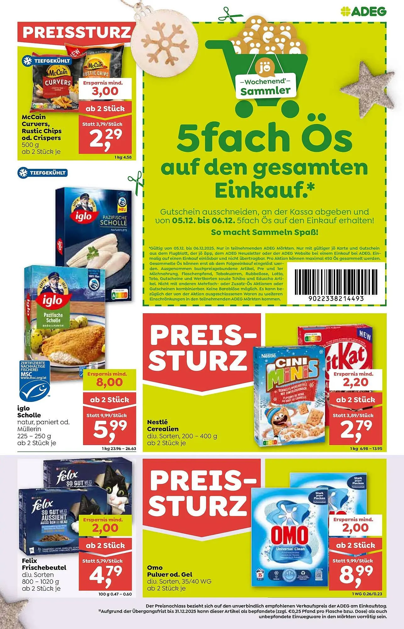 ADEG Flugblatt von 4. Dezember bis 10. Dezember 2025 - Flugblätt seite  5