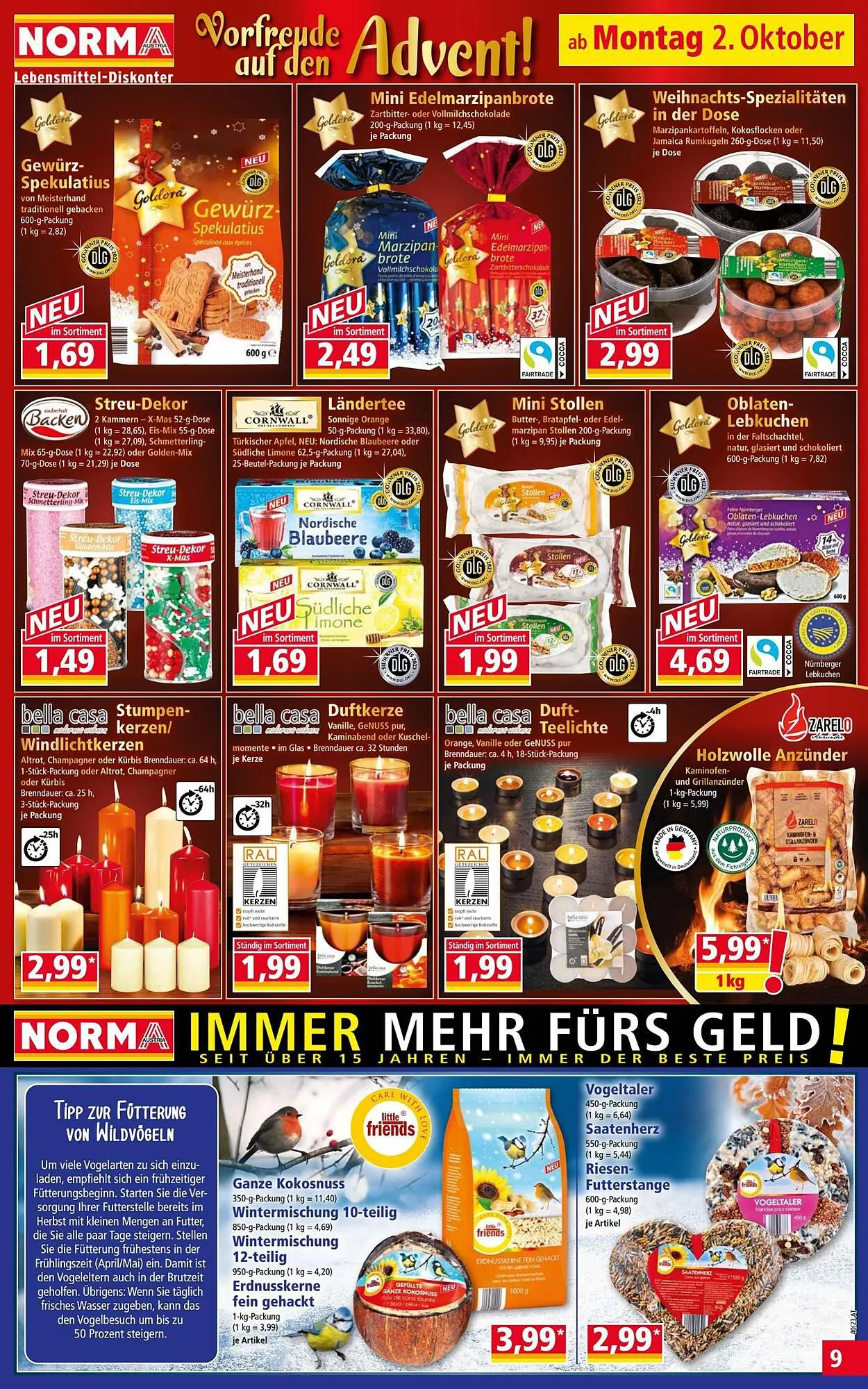 Norma Flugblatt von 2. Oktober bis 7. Oktober 2023 - Flugblätt seite 9