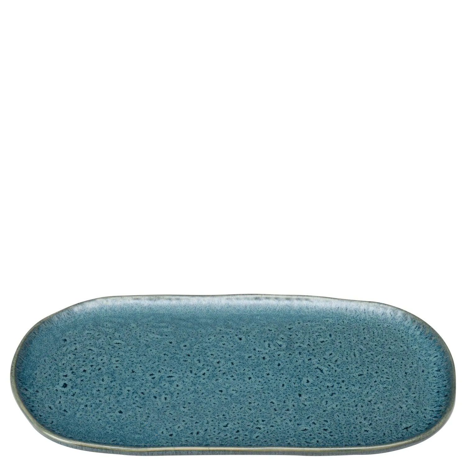 Keramikplatte 32x18cm MATERA blau