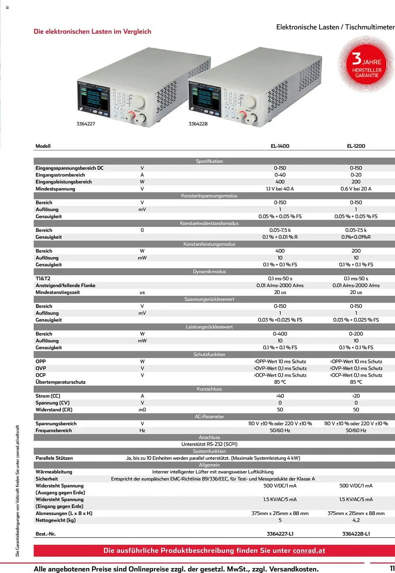 Conrad Katalog von 1. Oktober bis 30. November 2025 - Flugblätt seite  11