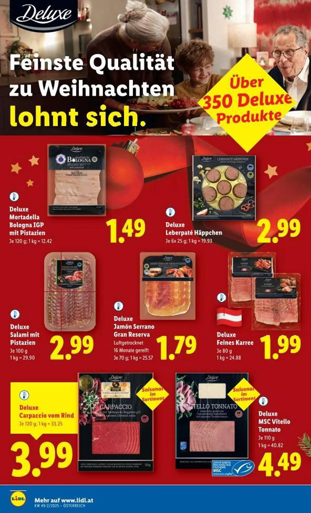Lidl Flugblatt von 4. Dezember bis 10. Dezember 2025 - Flugblätt seite  13