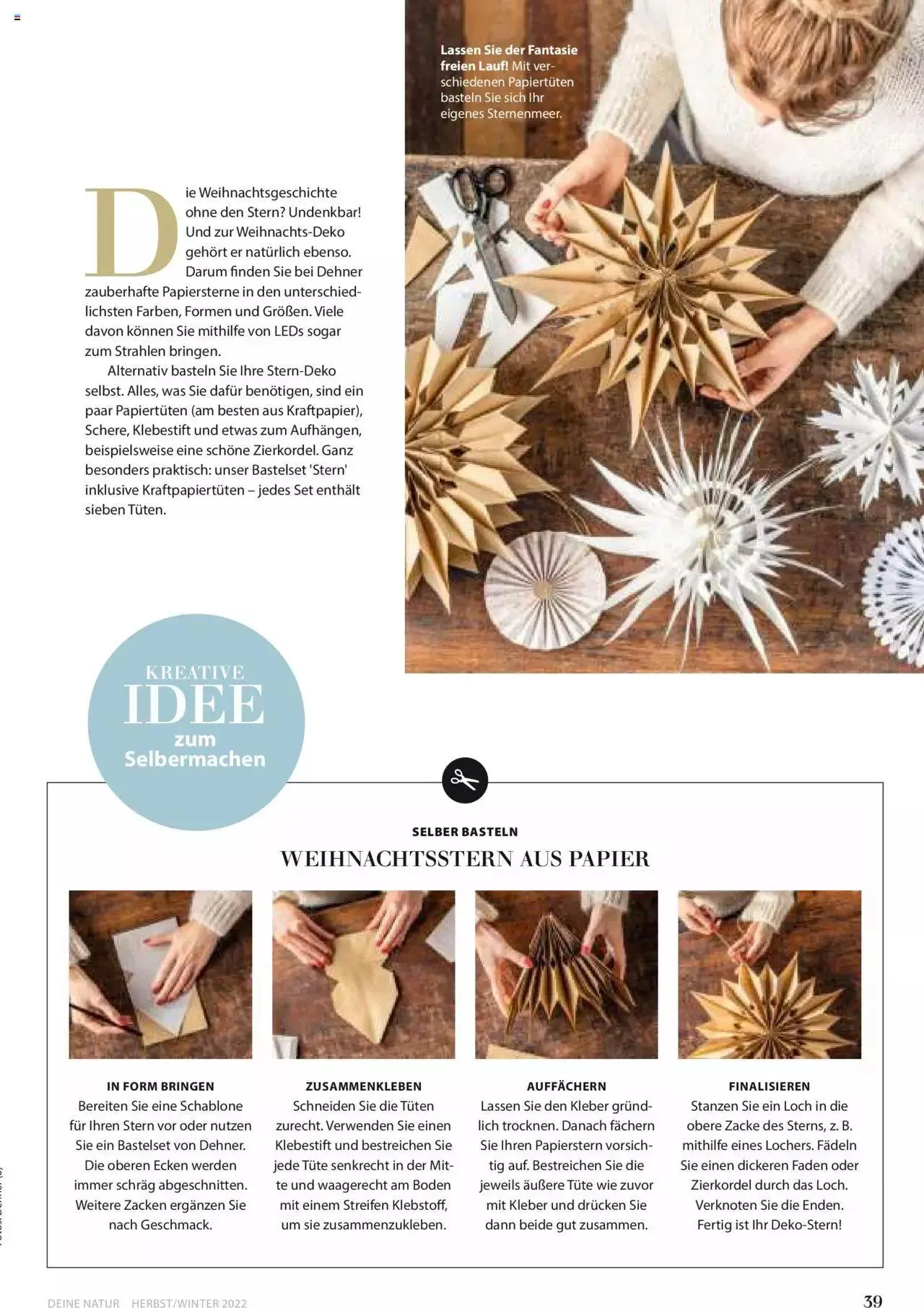 Dehner Flugblatt von 10. Oktober bis 31. Dezember 2023 - Flugblätt seite  39