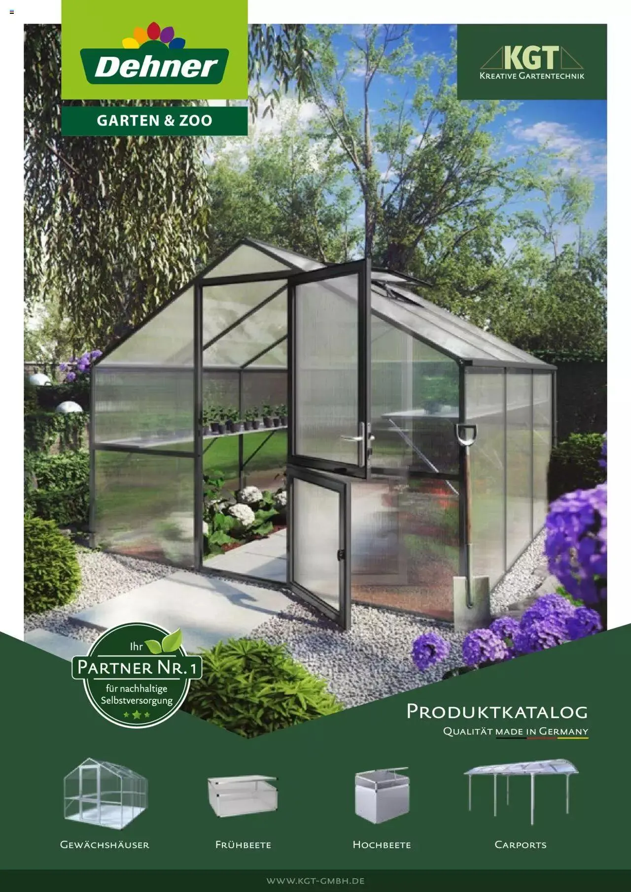 Dehner - KGT Katalog - Gartentechnik & Co. von 6. Februar bis 31. Dezember 2023 - Flugblätt seite  1