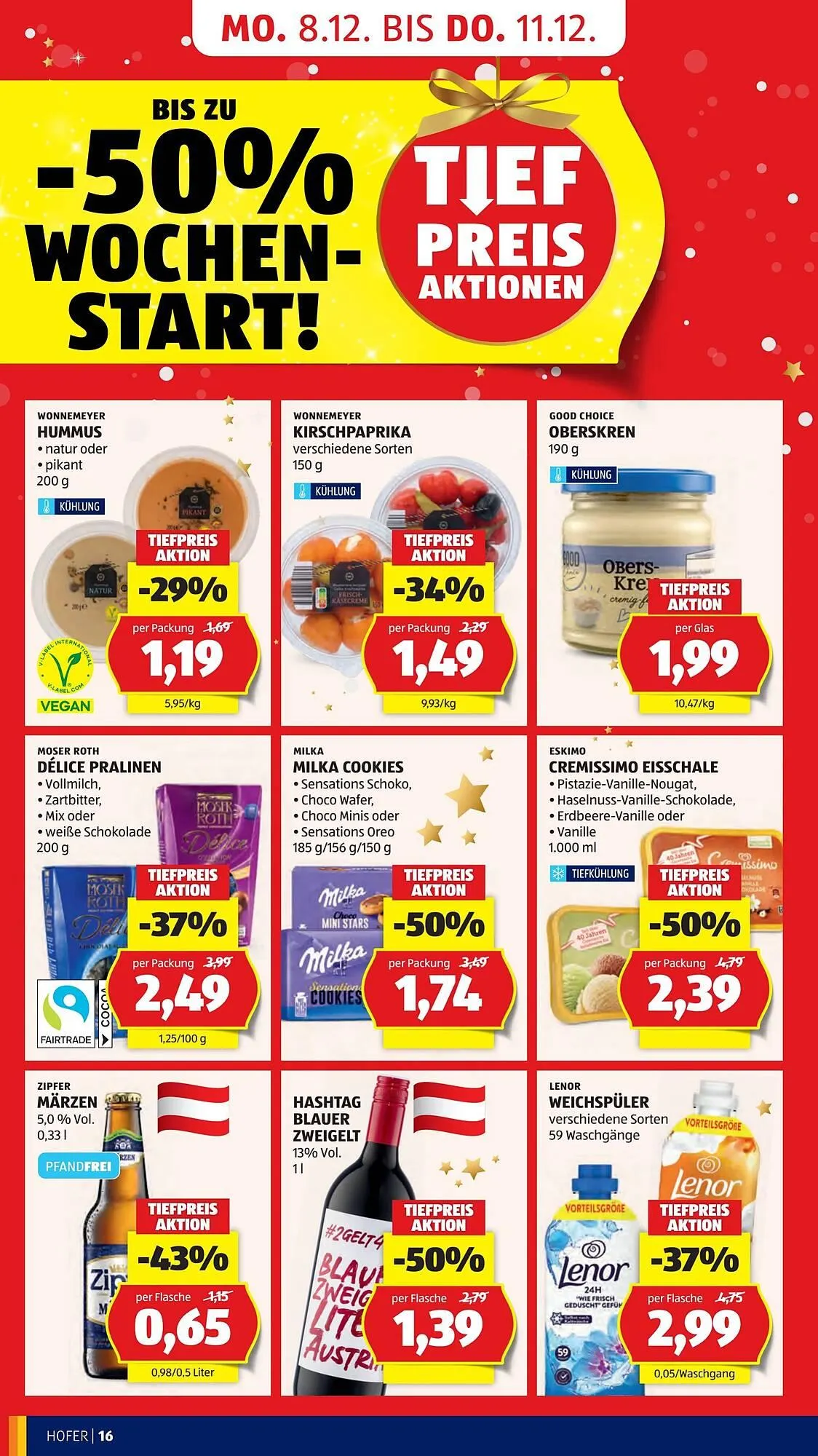 Hofer Flugblatt von 5. Dezember bis 12. Dezember 2025 - Flugblätt seite  22
