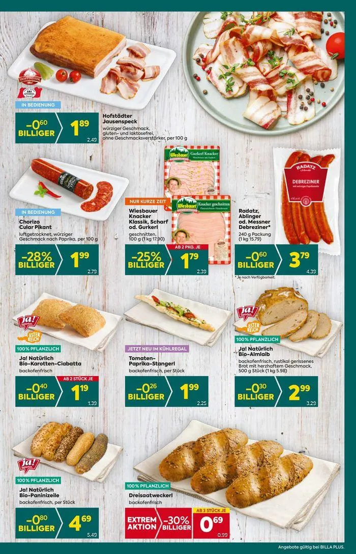 BILLA PLUS Flugblatt von 29. August bis 12. September 2024 - Flugblätt seite 11