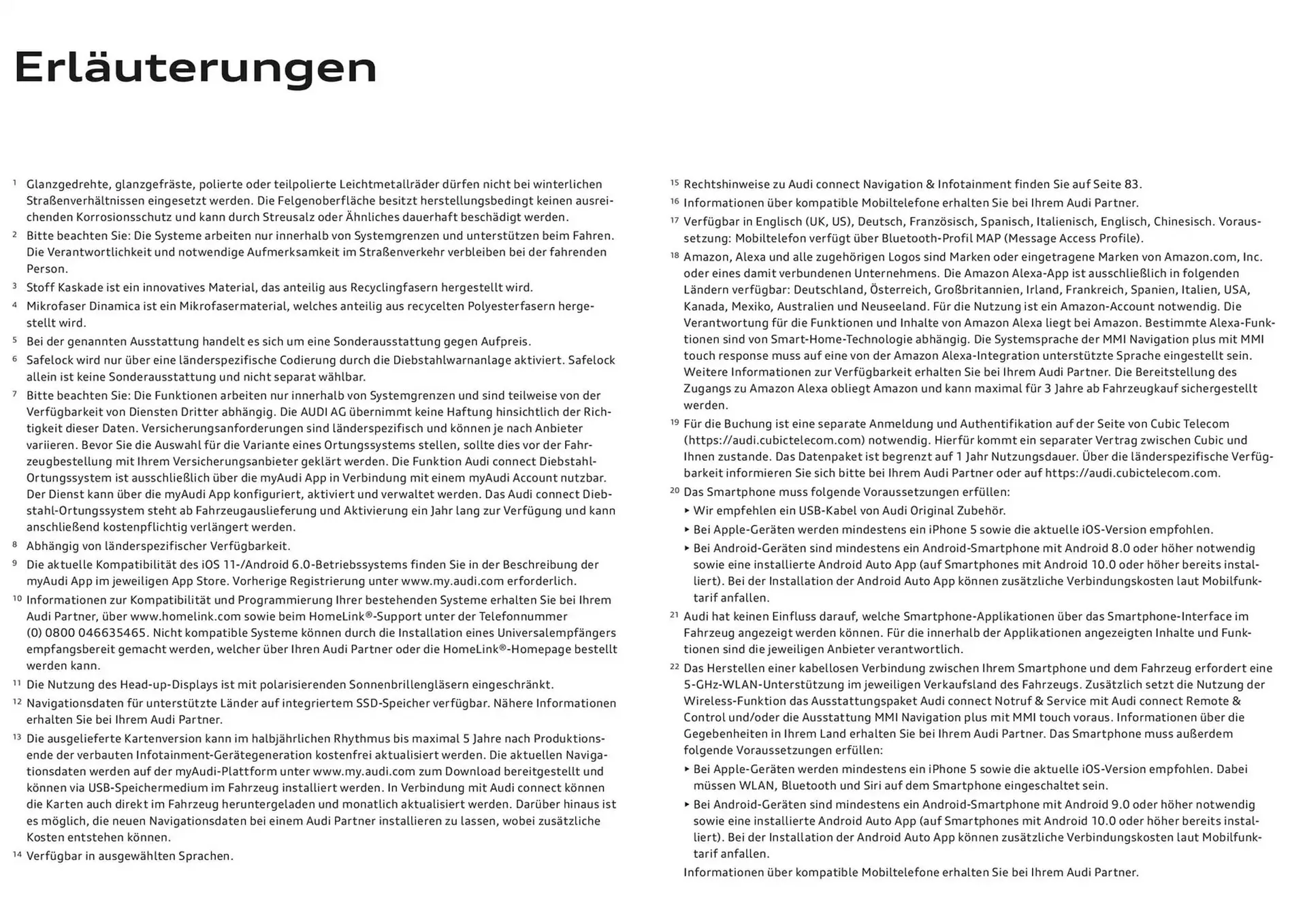 Audi Flugblatt von 20. November bis 20. November 2025 - Flugblätt seite 92
