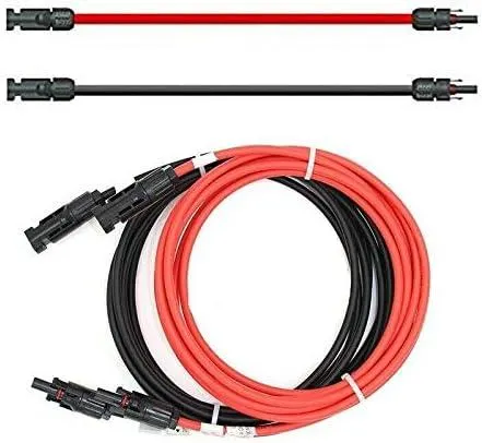 solartronics Verlängerungskabel 4mm² inkl. Solarstecker 2x5m TÜV-Zertifiziert - Solar Kabel Verlängerung beidseitig rot/schwarz - Photovoltaik Kabel mit Stecker - Solarkabel - Made in Germany