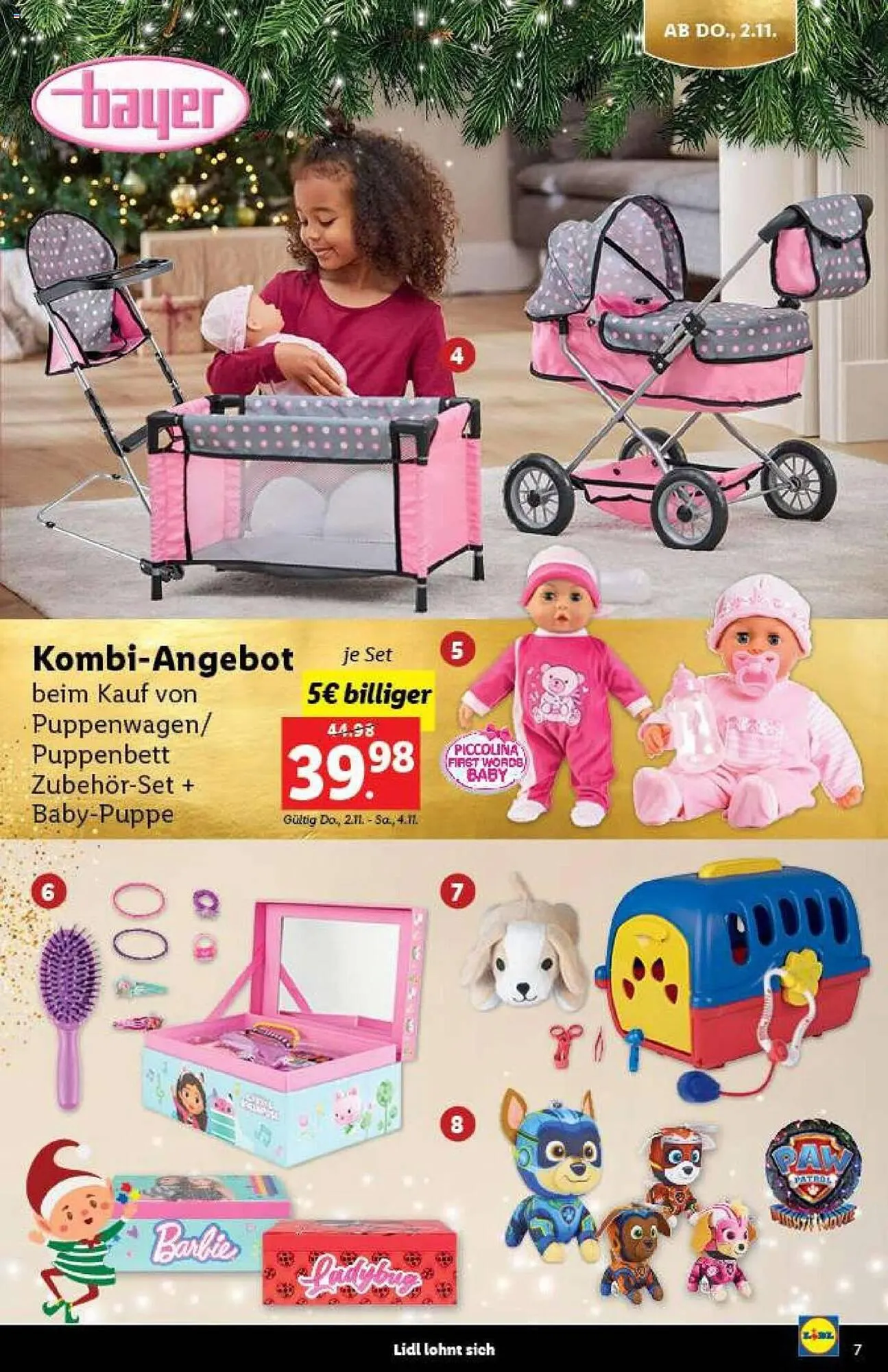 Lidl Flugblatt von 30. Oktober bis 14. Dezember 2023 - Flugblätt seite 7