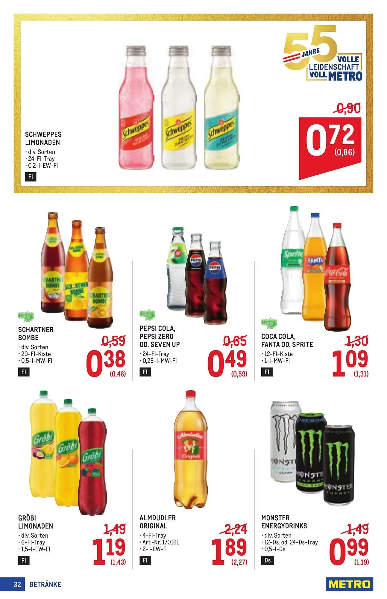 Metro Flugblatt von 16. April bis 29. April 2026 - Flugblätt seite  32