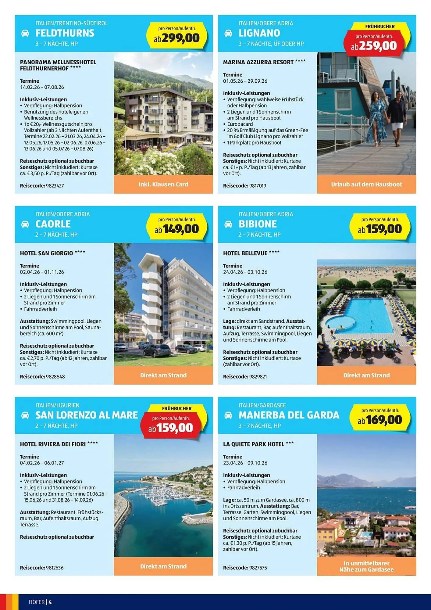 Hofer Flugblatt von 28. Jänner bis 24. Februar 2026 - Flugblätt seite 4