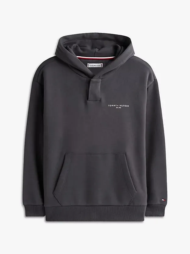 Adaptive Fleece-Hoodie mit Logo