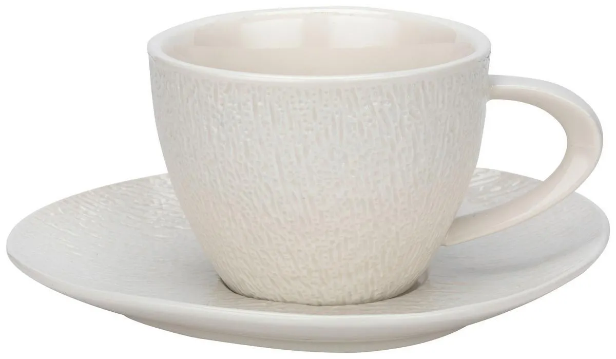 mit Untertasse Haruki in Weiß