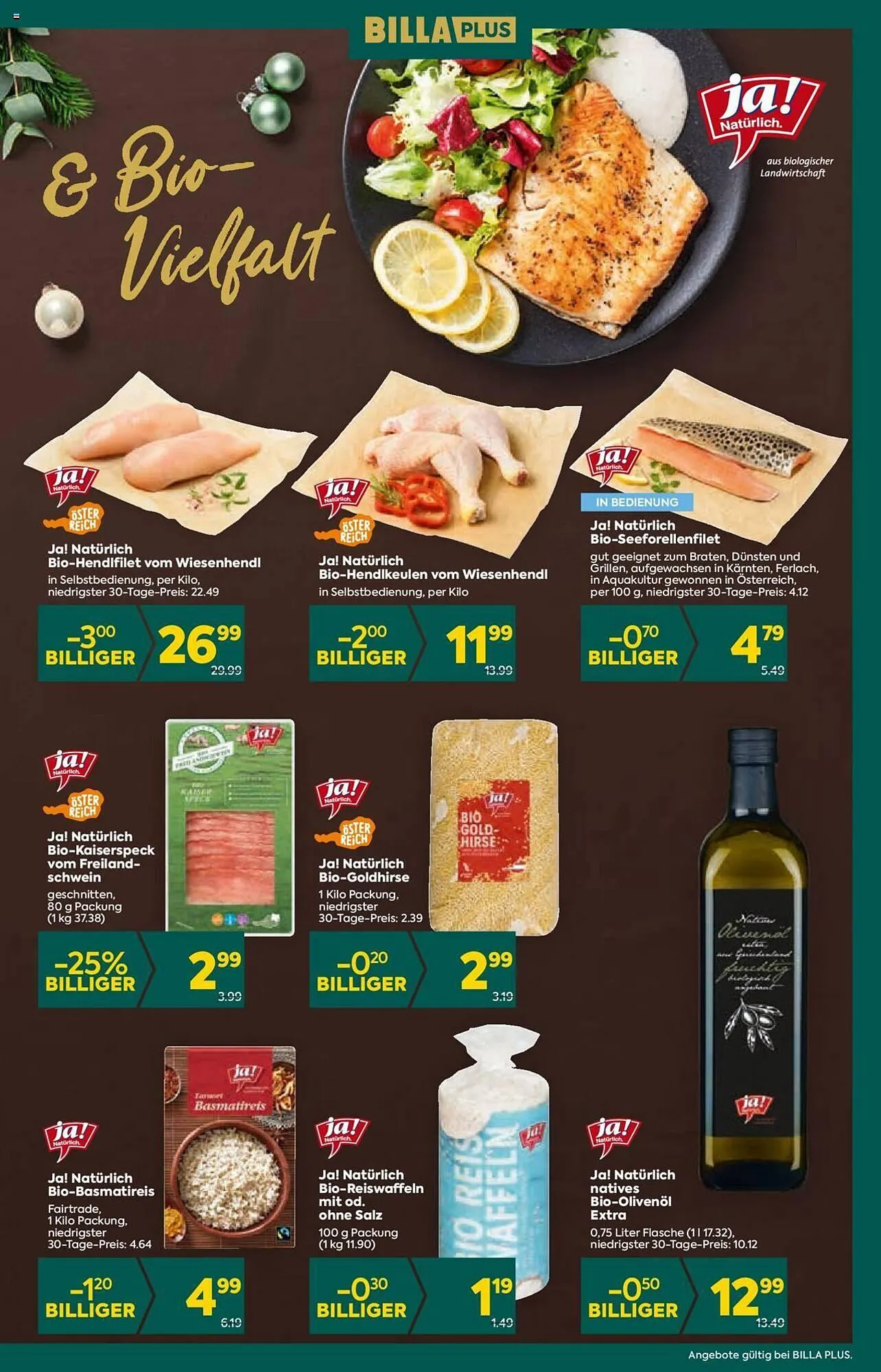 Billa Flugblatt von 7. Dezember bis 13. Dezember 2023 - Flugblätt seite 11