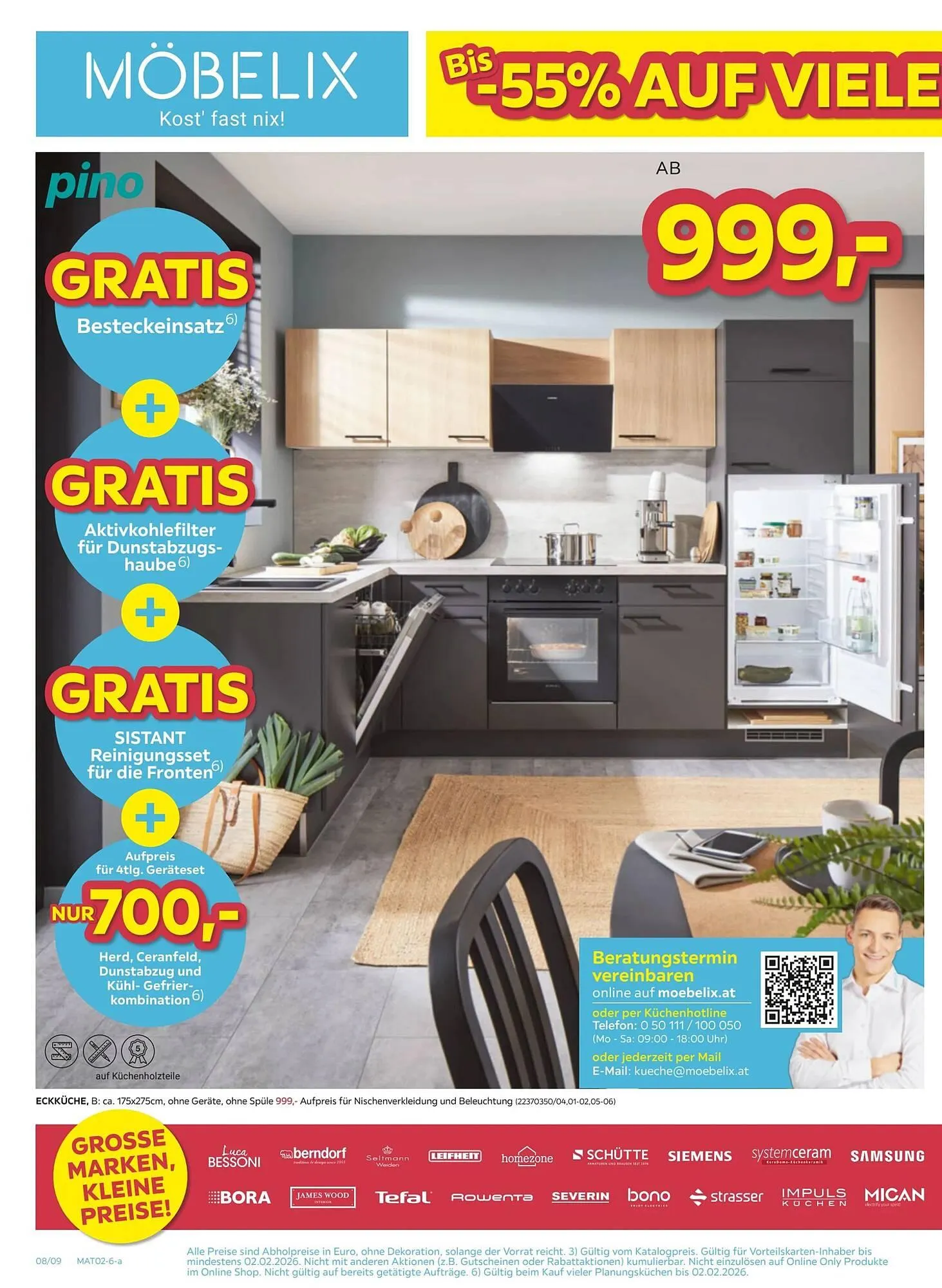 Möbelix Prospekt von 27. Jänner bis 2. Februar 2026 - Flugblätt seite 8