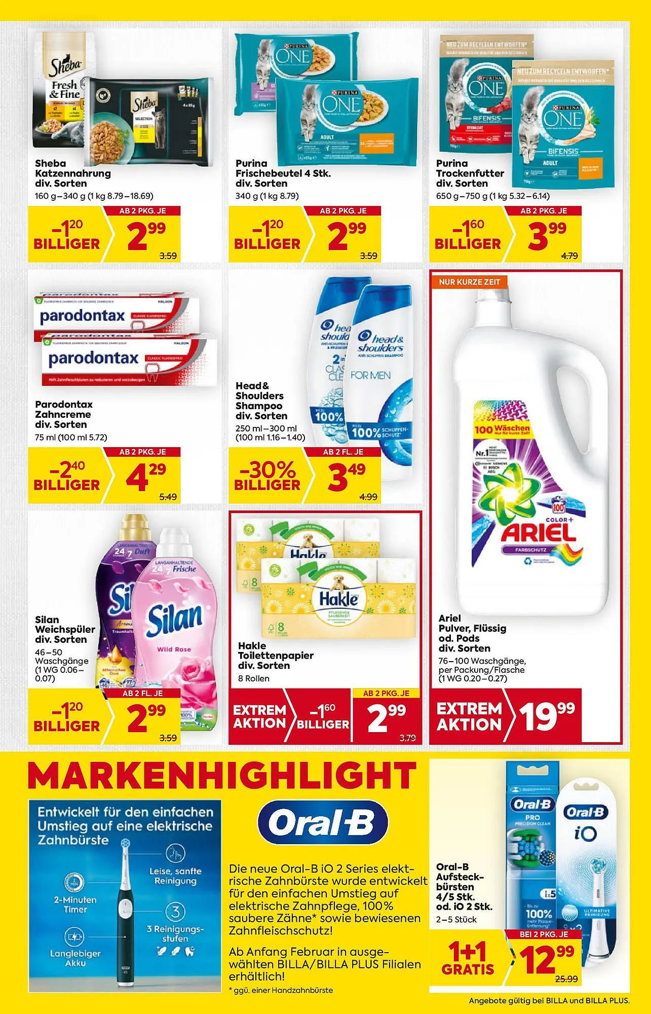 Billa Flugblatt von 13. Februar bis 19. Februar 2025 - Flugblätt seite 15