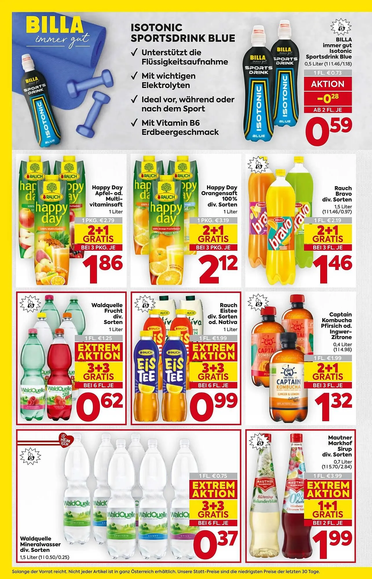 Billa Flugblatt von 2. Jänner bis 7. Jänner 2026 - Flugblätt seite  16