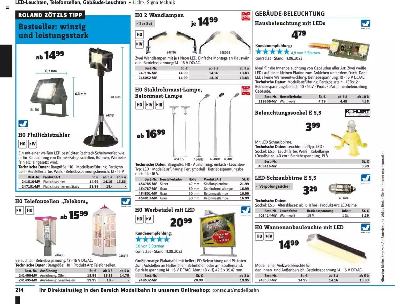 Conrad Angebote von 13. September bis 31. Dezember 2023 - Flugblätt seite  218