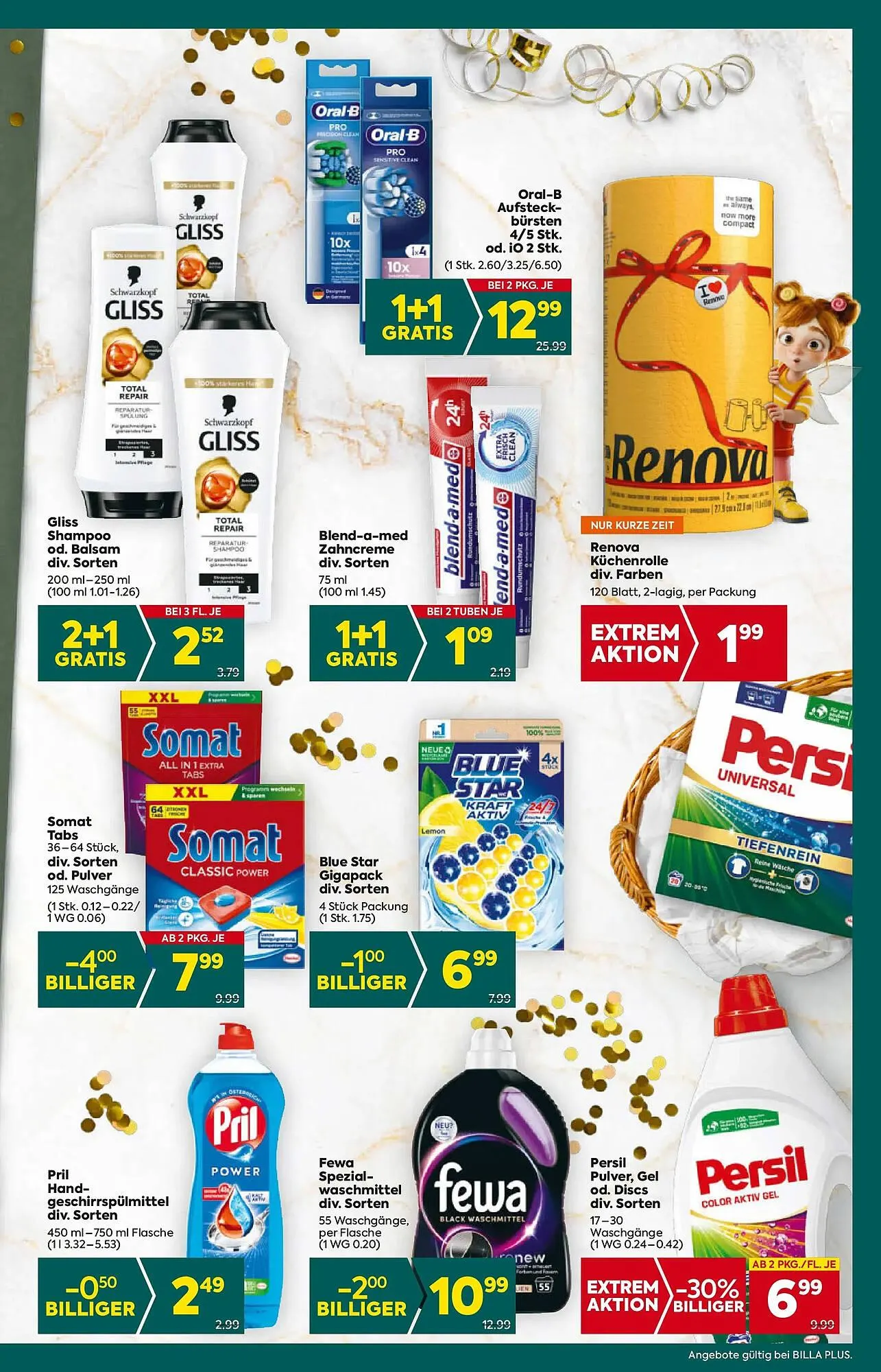 Billa Flugblatt von 27. Dezember bis 31. Dezember 2025 - Flugblätt seite  19