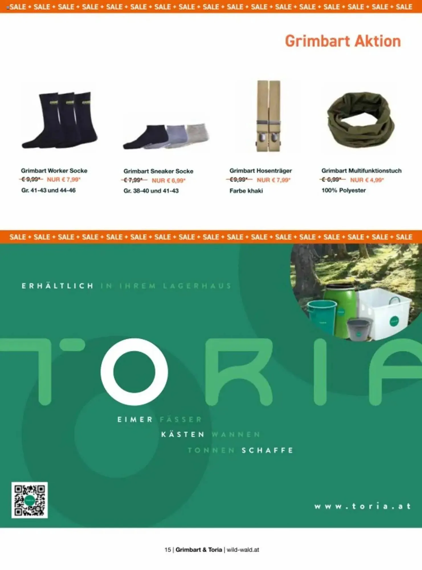 Lagerhaus Flugblatt von 18. August bis 30. September 2026 - Flugblätt seite  15