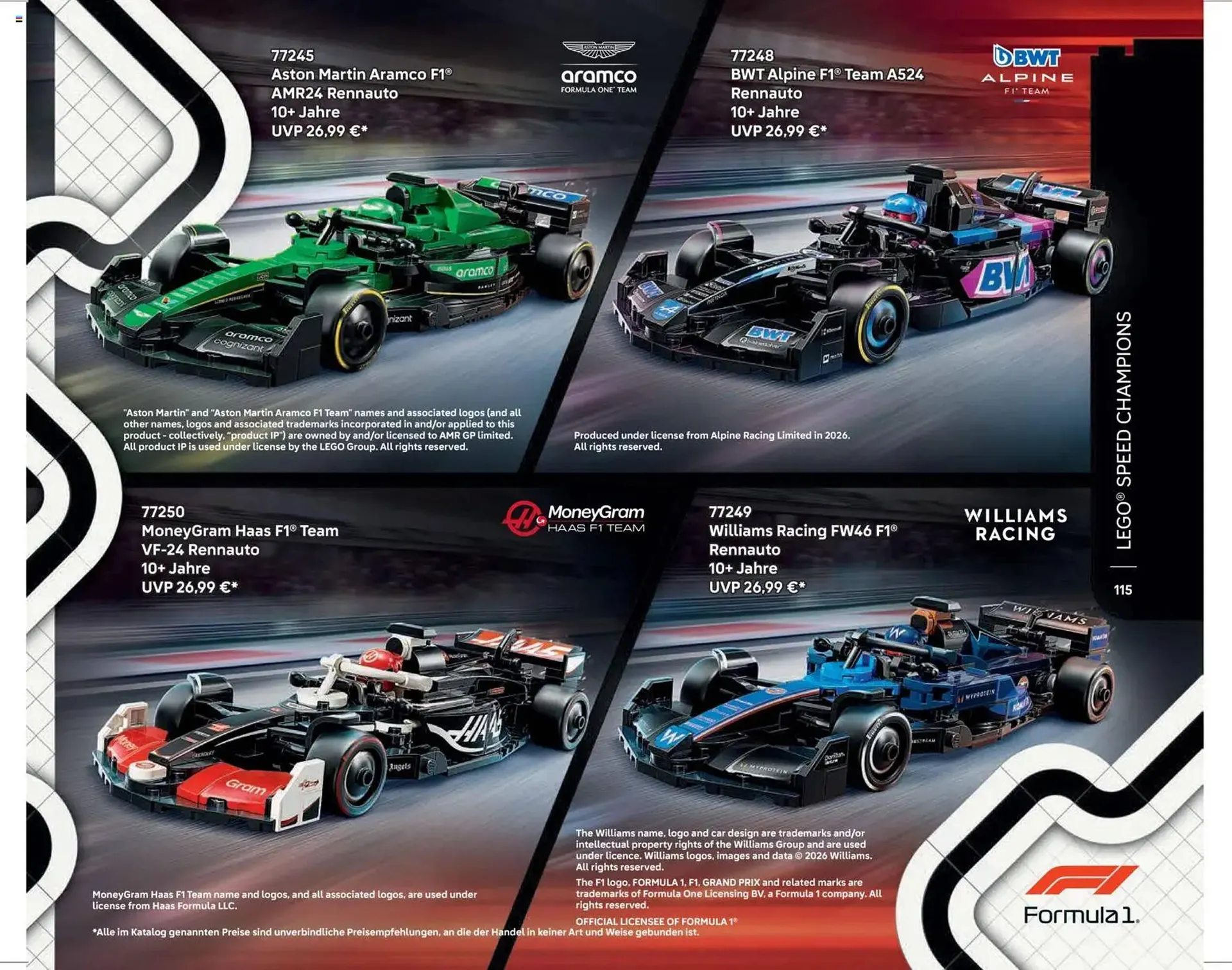 Lego Flugblatt von 5. Jänner bis 30. Juni 2026 - Flugblätt seite  115