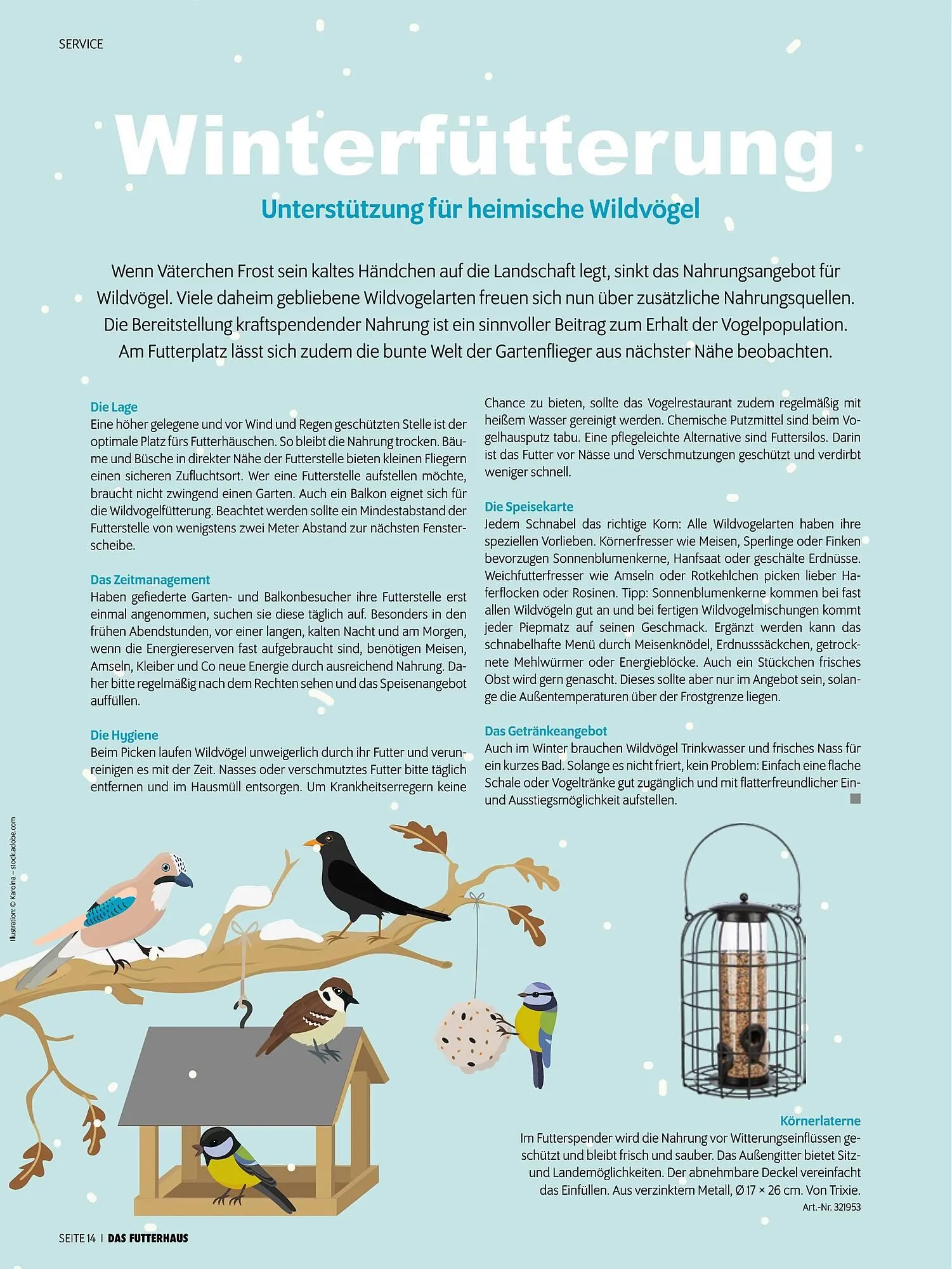 Das Futterhaus Prospekt von 17. Dezember bis 6. Jänner 2026 - Flugblätt seite  14