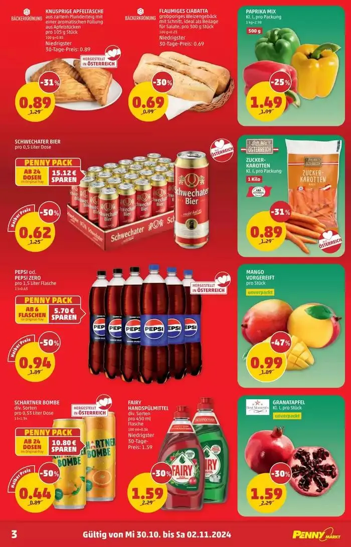 Tolle Rabatte auf ausgewählte Produkte von 25. Oktober bis 8. November 2024 - Flugblätt seite 23