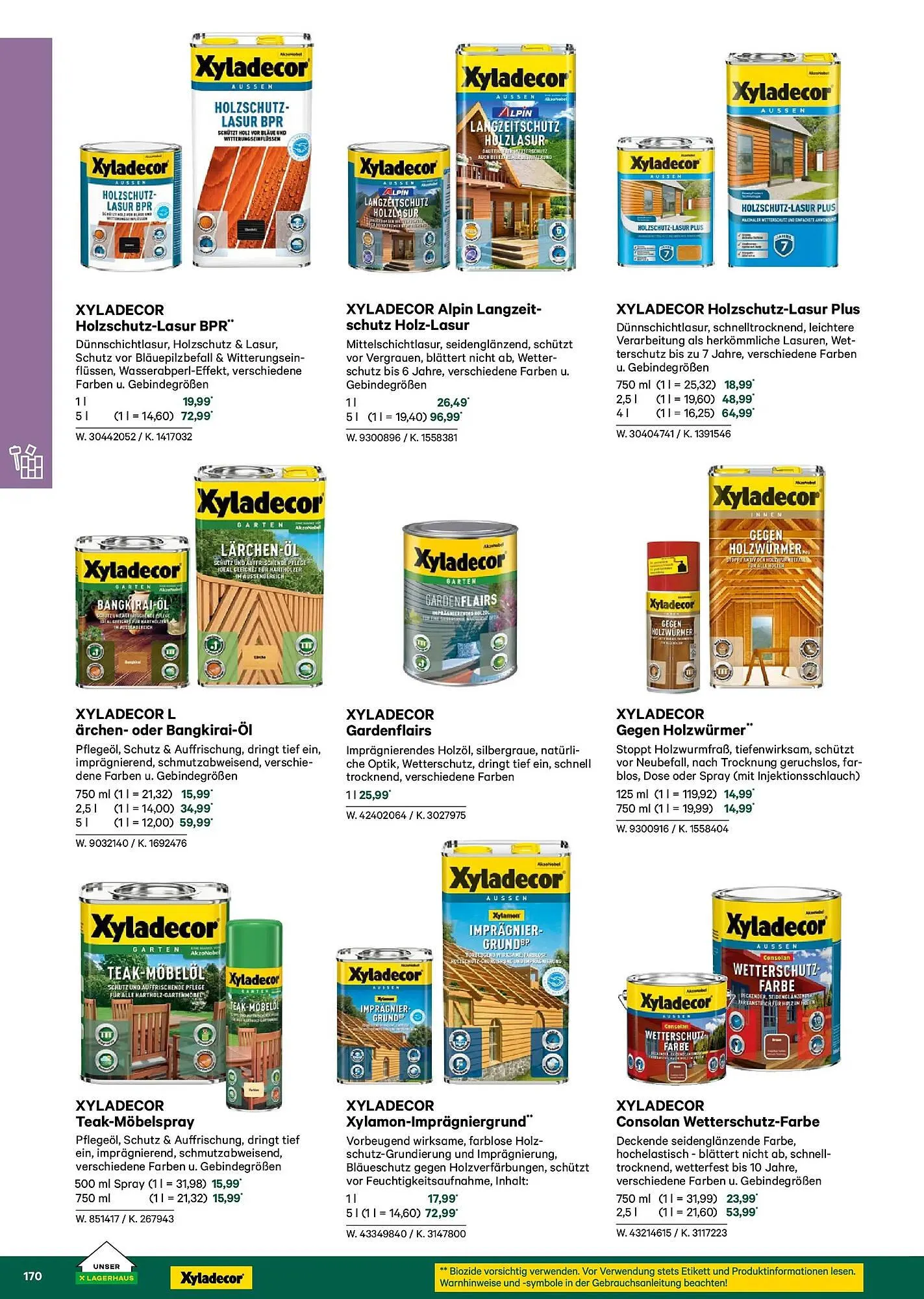 Lagerhaus Flugblatt von 22. Februar bis 31. Mai 2026 - Flugblätt seite  170