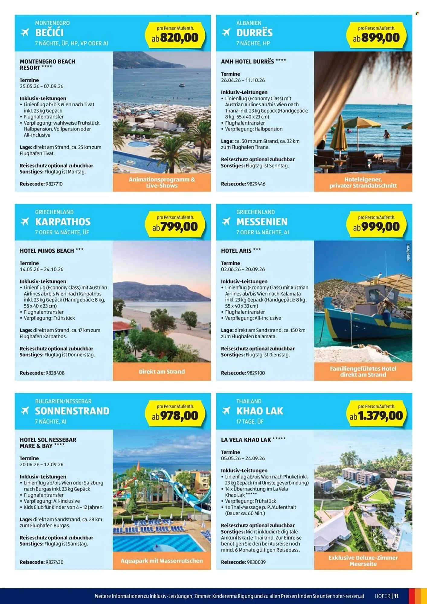 Hofer Flugblatt von 31. Dezember bis 27. Jänner 2026 - Flugblätt seite 11