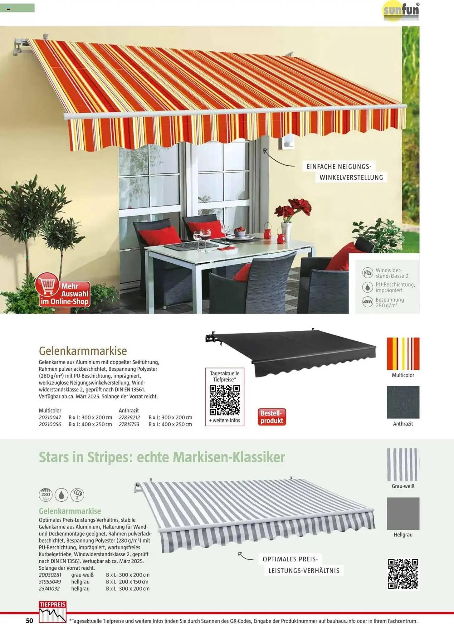 Bauhaus Flugblatt von 4. März bis 31. Dezember 2025 - Flugblätt seite  50