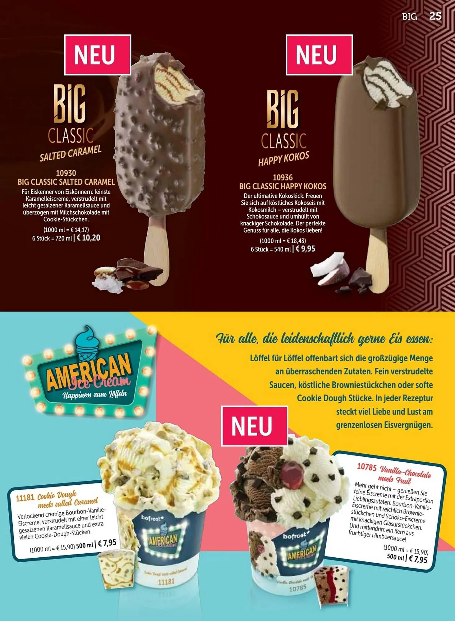 Bofrost Flugblatt von 1. März bis 31. August 2023 - Flugblätt seite  25